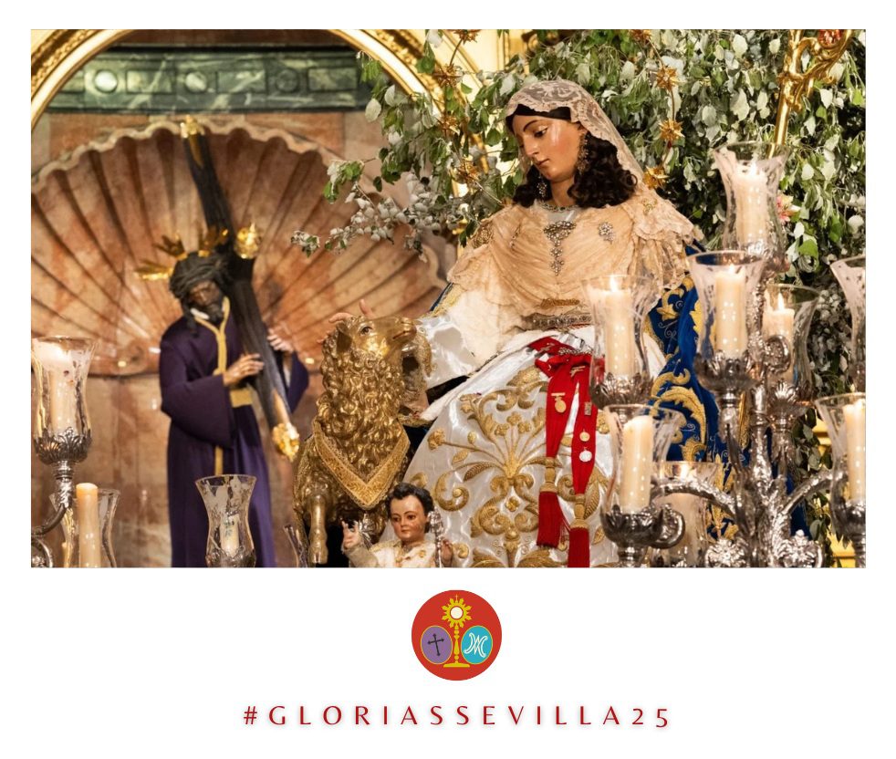 LA PASTORA DE SAN ANTONIO PROCESIONA ESTE SÁBADO POR SAN VICENTE Y SAN LORENZO