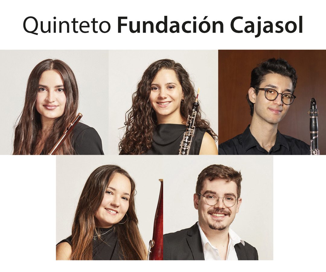 El Quinteto Fundación Cajasol debuta en Sevilla con un concierto en el Patio de la Fundación Cajasol el próximo 21 de mayo