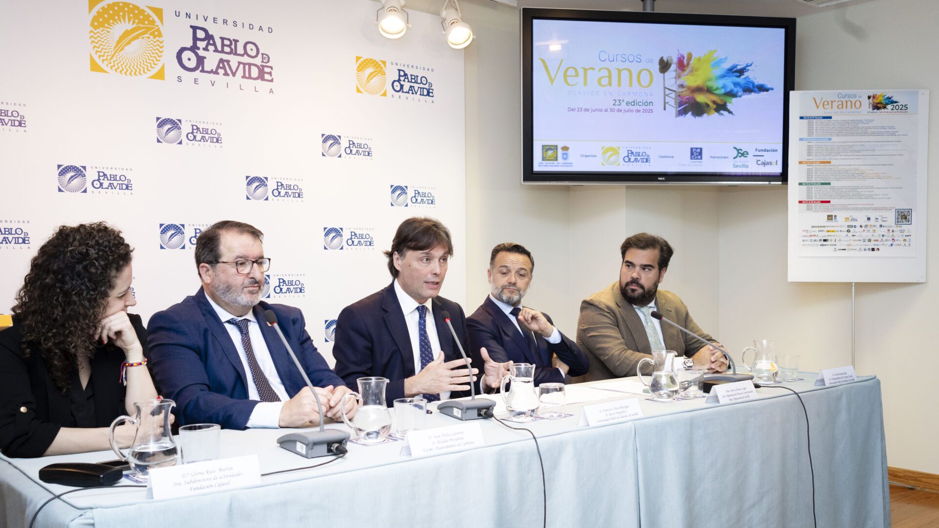 La Diputación vuelve a apoyar los Cursos de Verano de la UPO en Carmona, que arrancan el 23 de junio