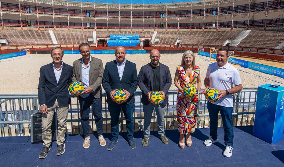El Euro Beach Soccer League generará seis millones de euros de impacto económico
