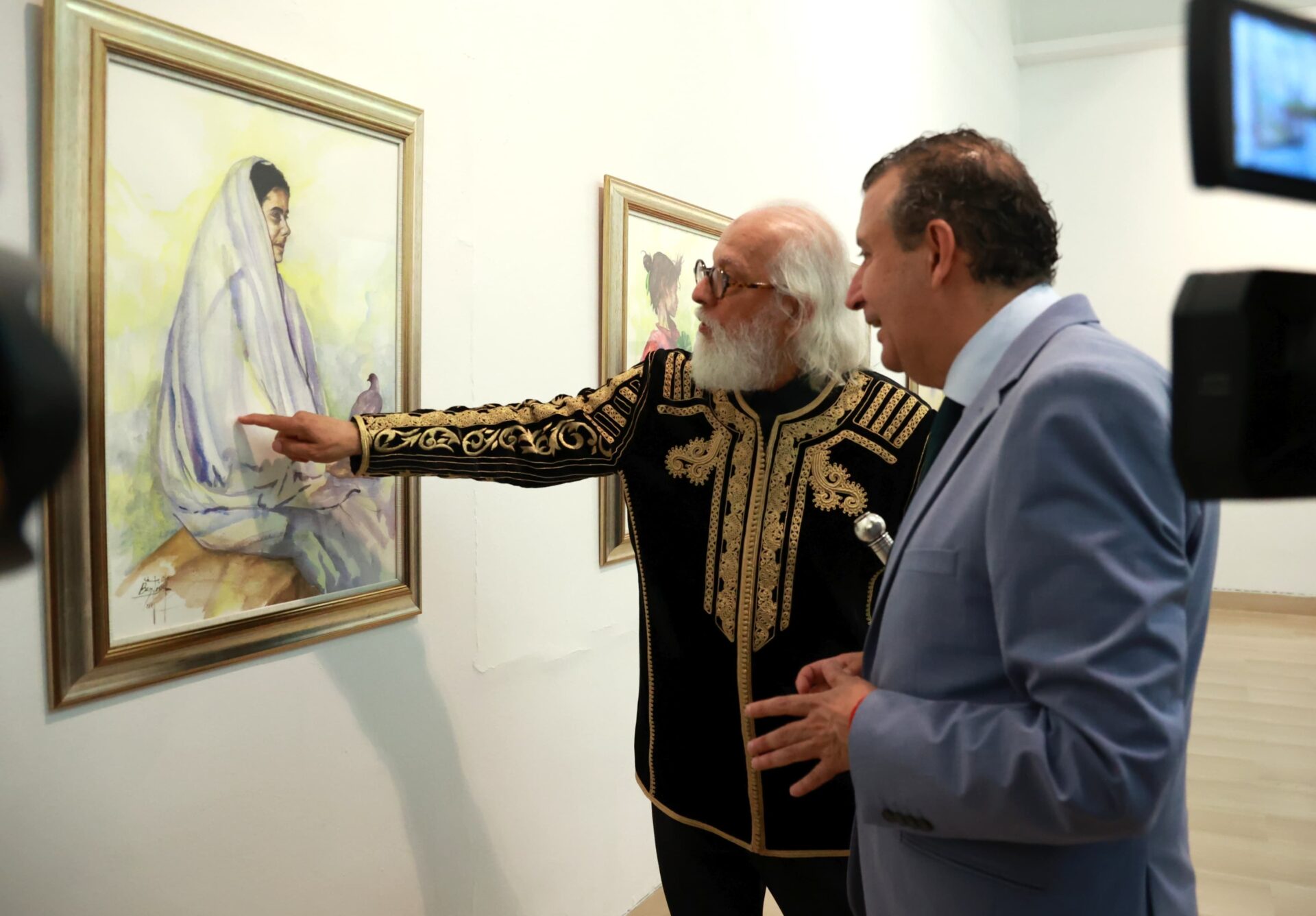 Javier Fernández “presta” a Ben Yessef la Casa de la Provincia para una exposición, “que es una proyección de un gran artista y una expresión de lo que une a Sevilla y Andalucía con Marruecos”