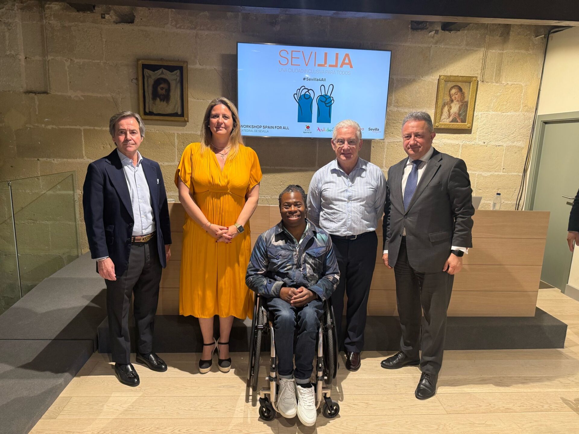 El primer comité hispano-británico de turismo accesible ‘Spain For All’ se reúne en Sevilla para avanzar hacia un turismo más inclusivo