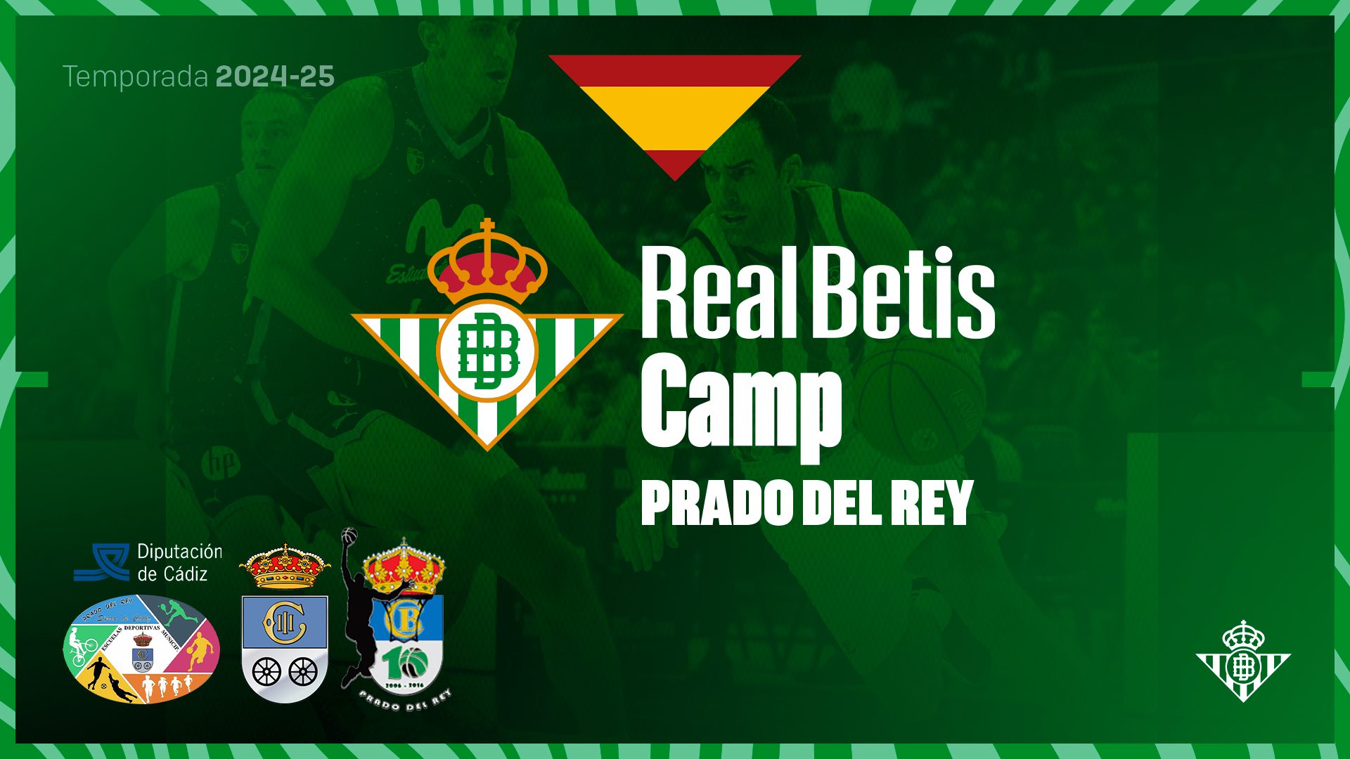 El Real Betis estrena un nuevo campus de baloncesto en la Sierra de Cádiz