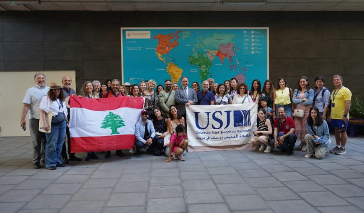 Una delegación de la Université Saint Joseph del Líbano visita la Universidad Loyola