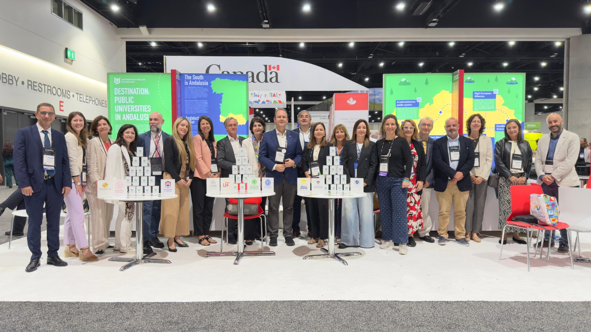 Andalucía proyecta en NAFSA el potencial de su sistema universitario público