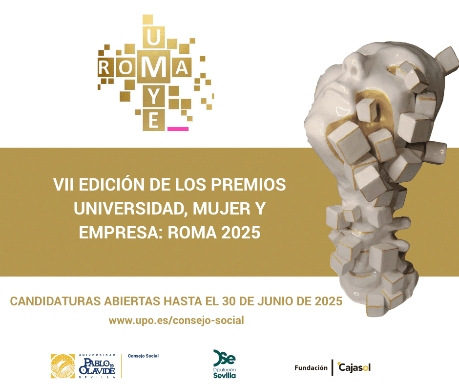 La UPO convoca los VII Premios ROMA al talento femenino con apoyo de Fundación Cajasol