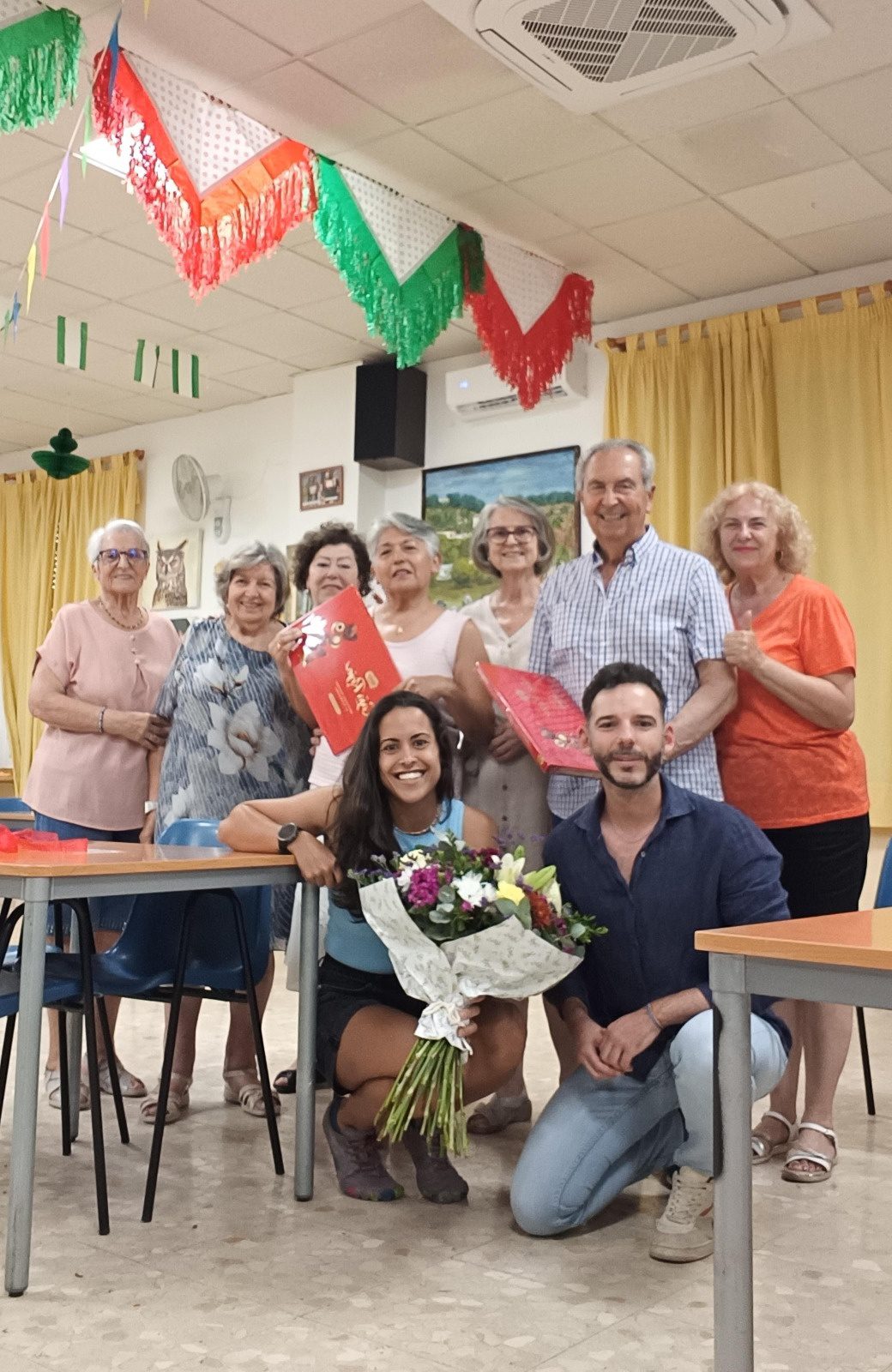 Celebrado el acto de clausura del proyecto de Envejecimiento Activo para Personas Mayores de 55 años de Gelves 2025