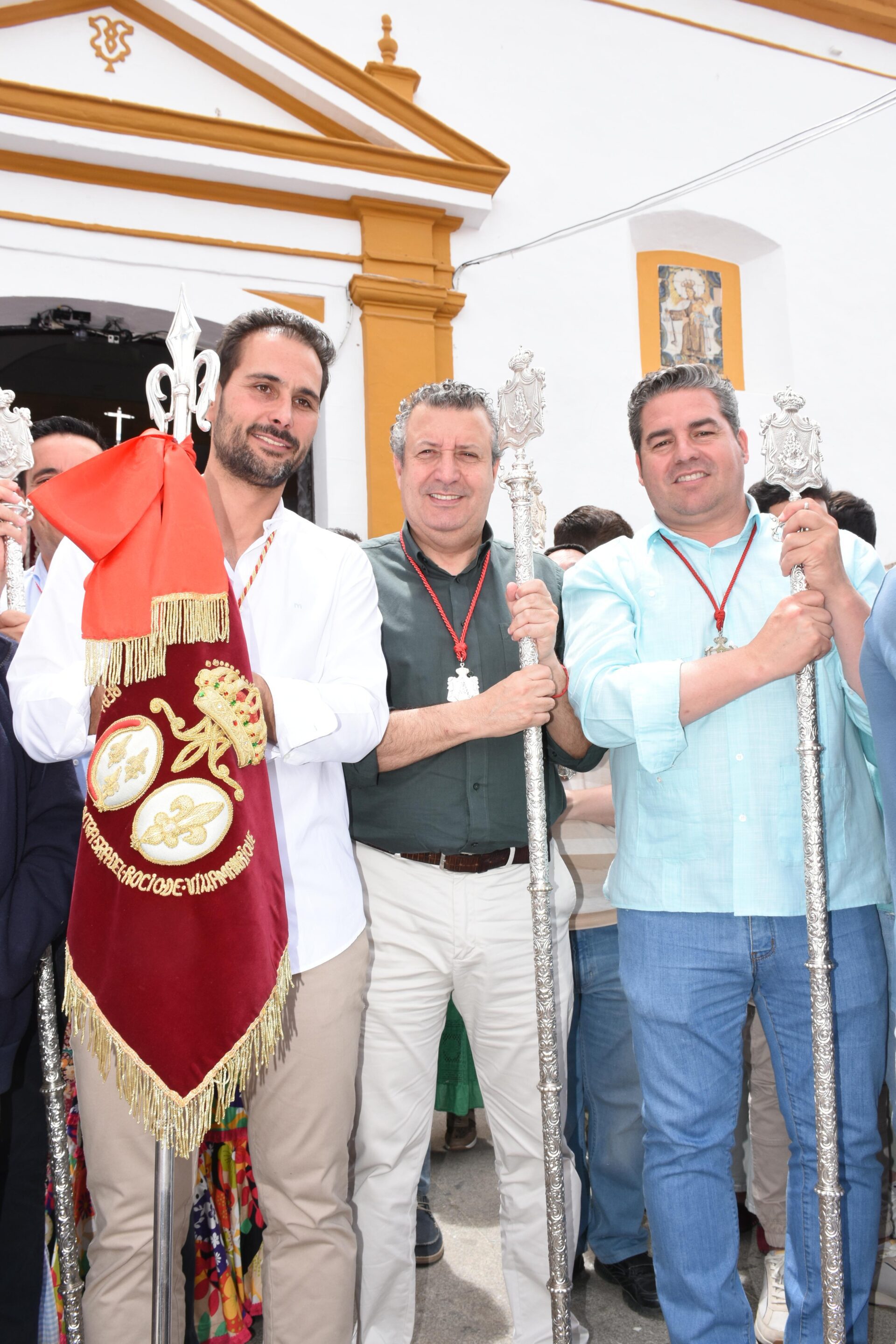 La Diputación retransmite en streaming, con la colaboración de INPRO, el paso de hermandades de El Rocío 2025 por el Vado del Quema y Villamanrique de la Condesa