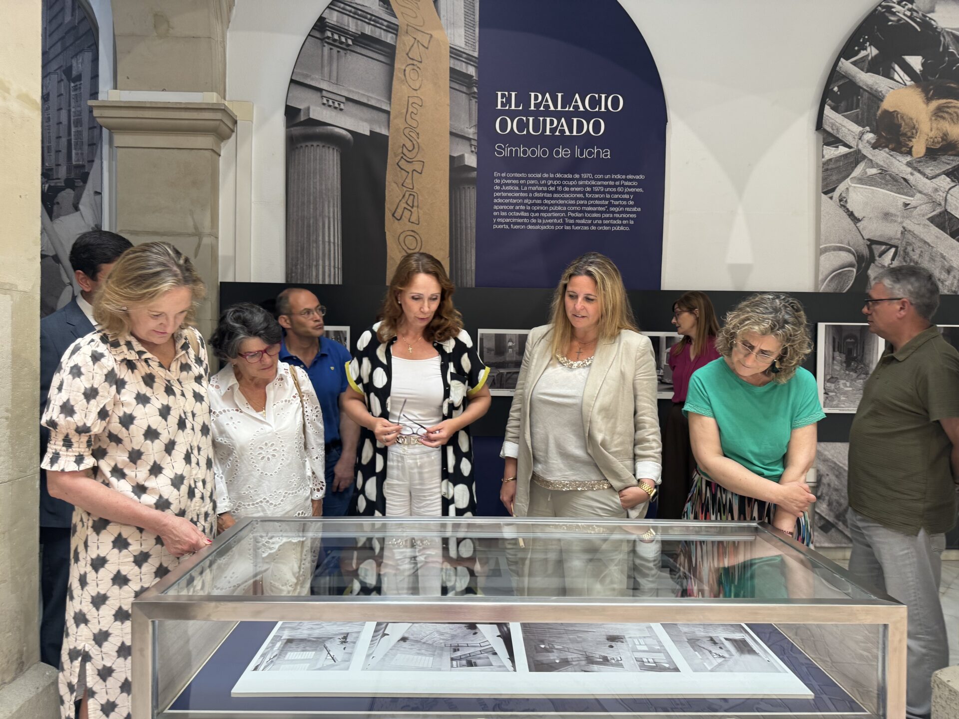 El Ayuntamiento inaugura la exposición ‘El Palacio de los Archivos’, en el antiguo Palacio de Justicia