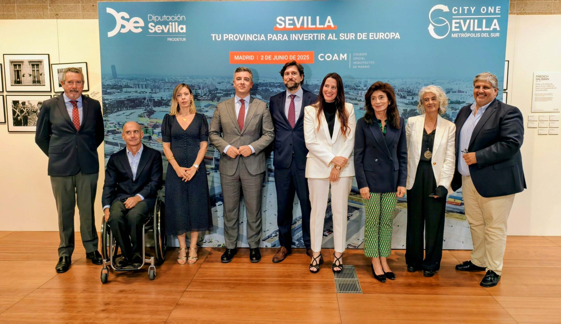 La provincia de Sevilla se posiciona en Madrid como puerta de entrada para la inversión en el sur de Europa