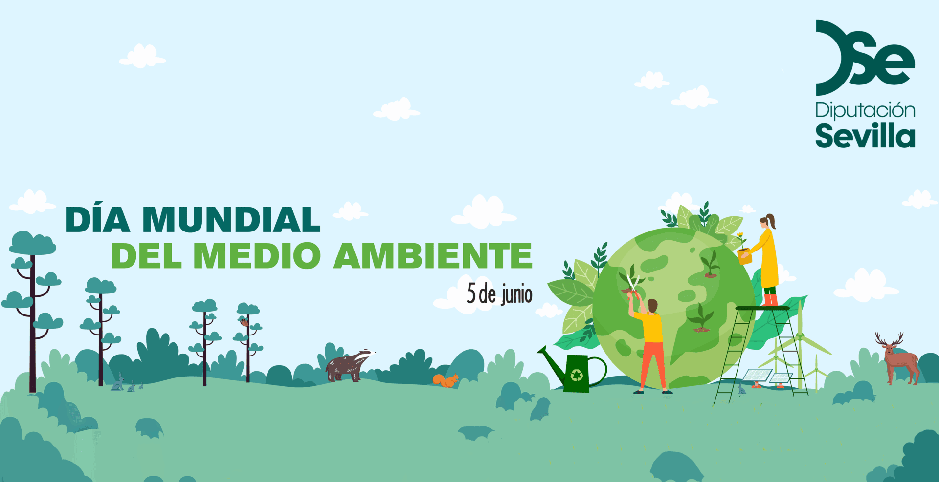 La Diputación celebra el 5 de junio, Día Mundial del Medio Ambiente, abriendo sus puertas y dando difusión a la ‘churra lebrijana’ como ejemplo de recuperación de especies autóctonas