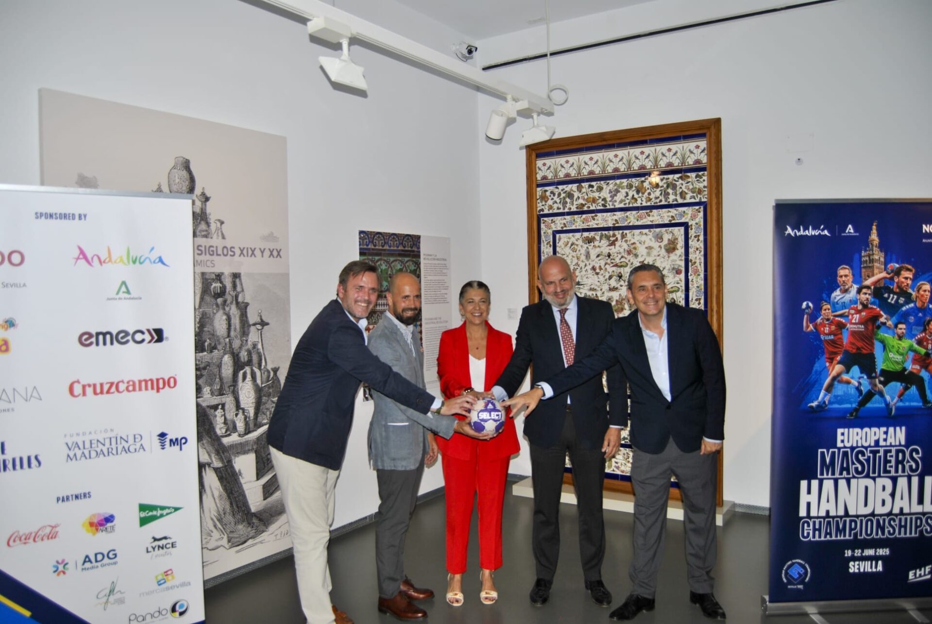 Sevilla acoge el Campeonato de Europa de Balonmano Master Masculino y Femenino del 19 al 22 de junio