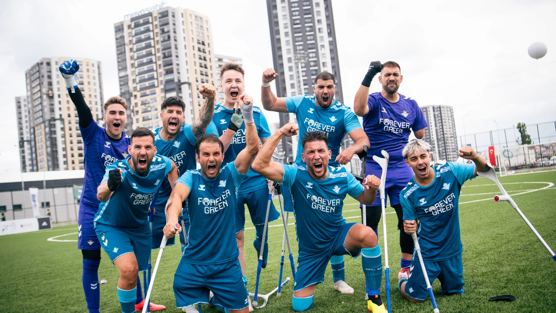 El equipo del Real Betis Balompié para amputados pone fin a una temporada para la historia
