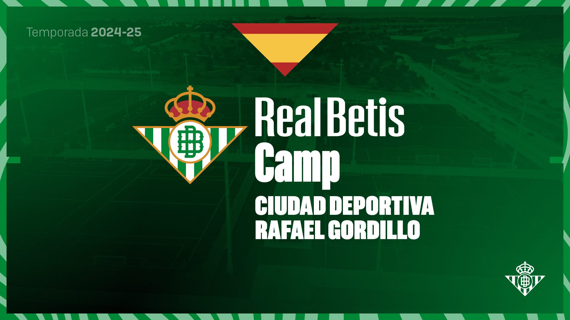 El Real Betis Balompié estrena un nuevo campus para este verano con sede en la Ciudad Deportiva Rafael Gordillo