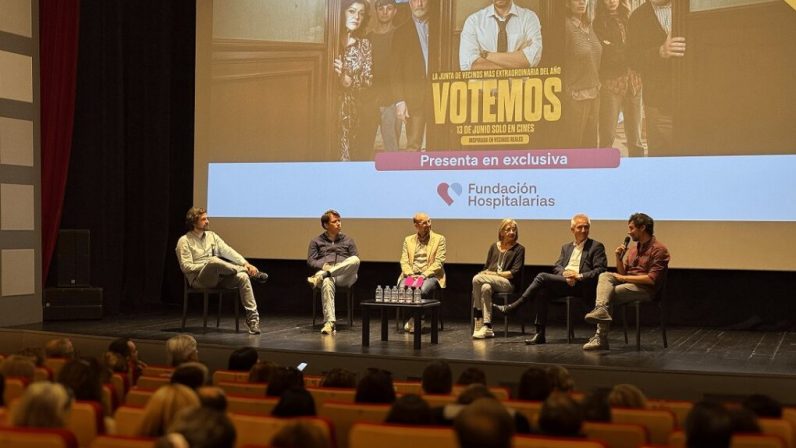 La Fundación Hospitalarias se presenta en Sevilla con el estreno de la película ‘Votemos’