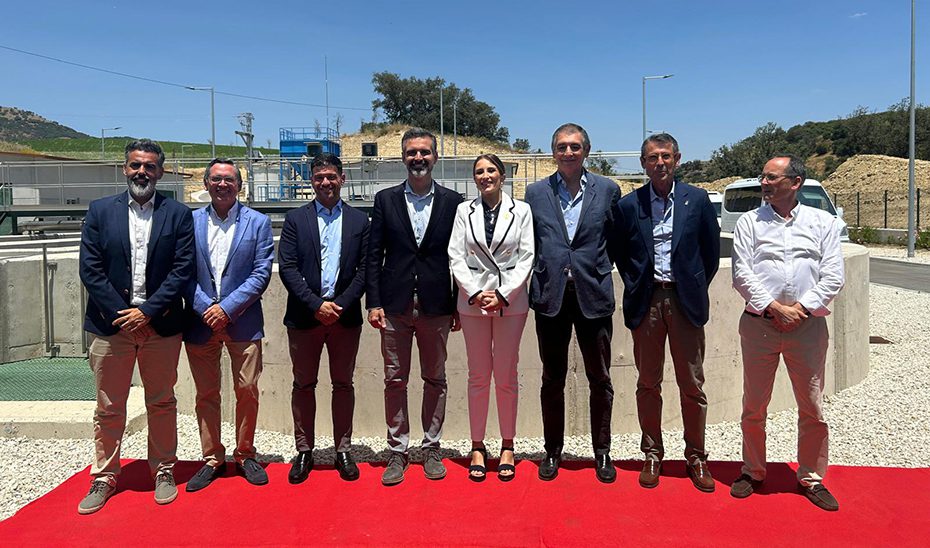 Inaugurada la depuradora malagueña de Arriate, de 4,6 millones, financiada entre la Junta y el Estado