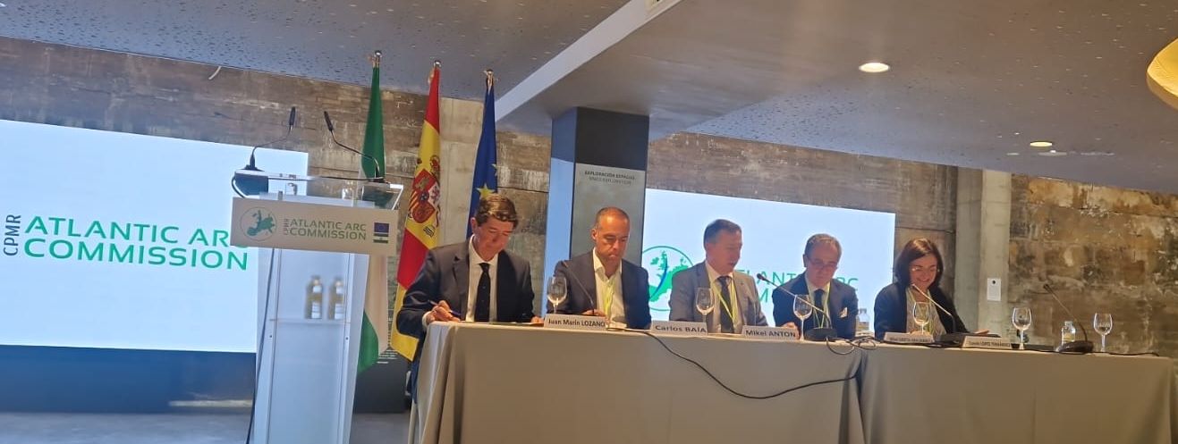Juan Marín, presidente del CES de Andalucía, participa en la Asamblea General de la Comisión del Arco Atlántico en representación de la RTA