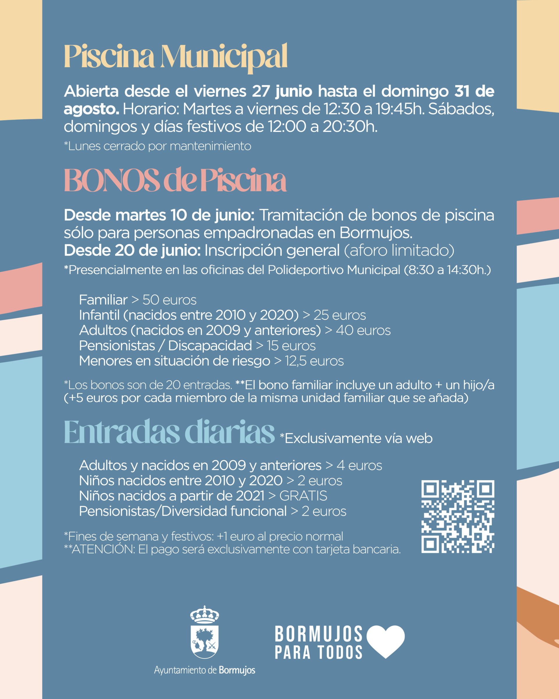 ABRIMOS LA PISCINA EL 27 DE JUNIO ¡SACA TU BONO!