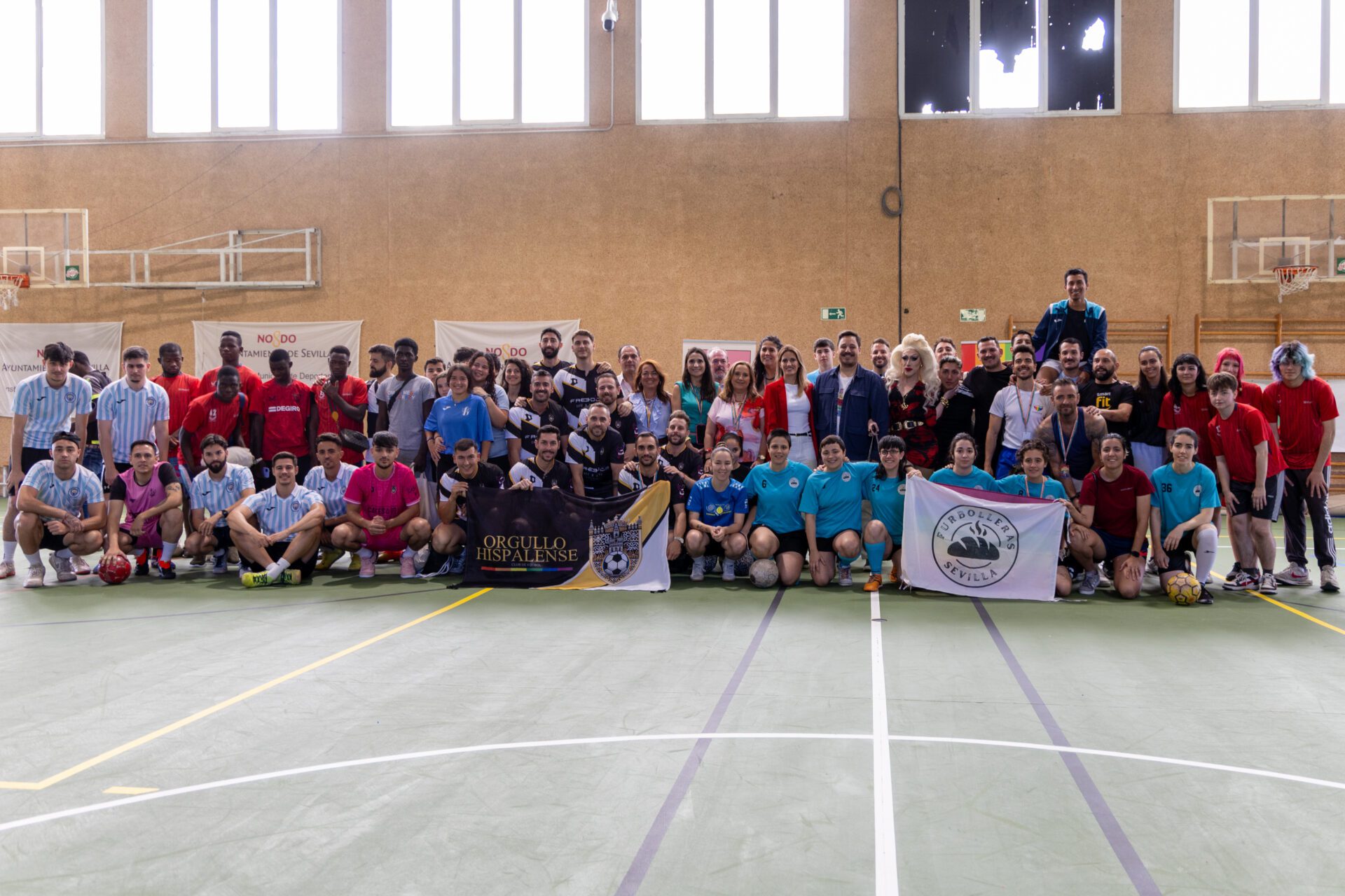 El Ayuntamiento celebra la I edición de la Copa Arcoíris con casi un centenar de deportistas para “plantar cara a la LGTBIfobia en el deporte”