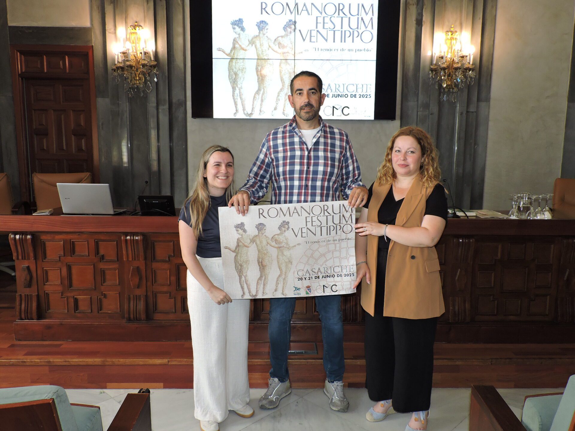El VIII ‘Romanorum Festum Ventippo’ se traslada al centro urbano de Casariche y coincidirá con la reapertura de la Colección Museográfica