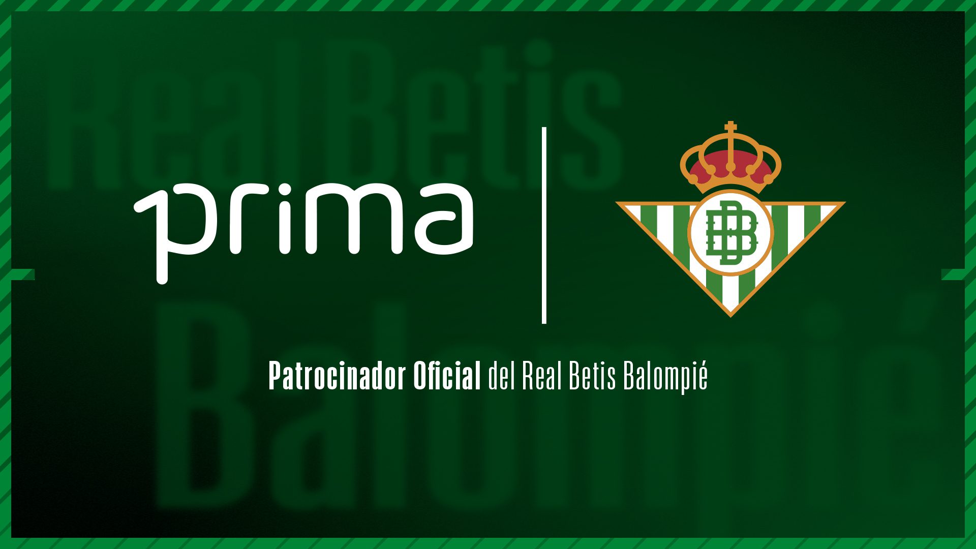 El Real Betis y Prima Seguros firman un acuerdo de patrocinio