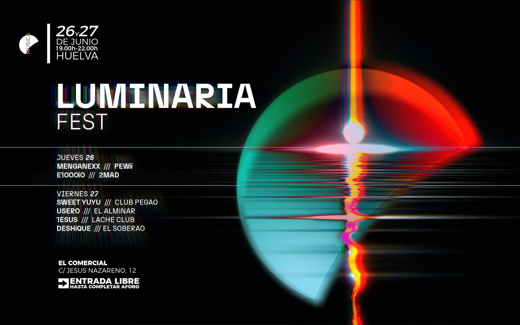 La Fundación Cajasol presenta LUMINARIA, un nuevo festival de música electrónica en Huelva