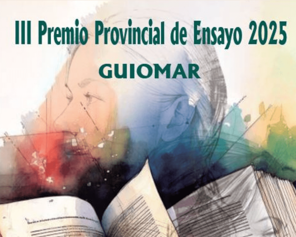 Abierto el plazo de participación del III Premio Provincial de Ensayo Guiomar organizado por el Área de Cohesión Social e Igualdad de la Diputación