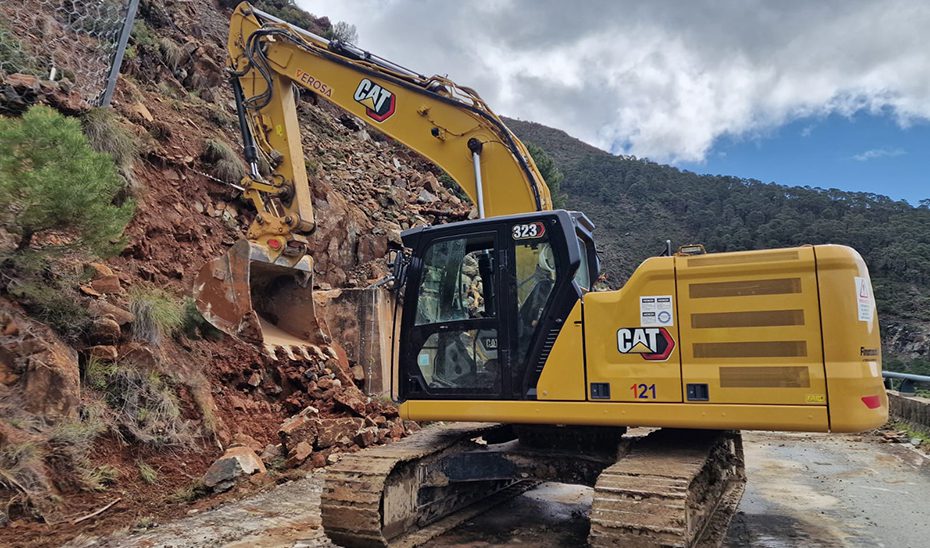 La Junta invierte 6 millones en reparar carreteras dañadas por las DANA en Cádiz, Huelva y Málaga