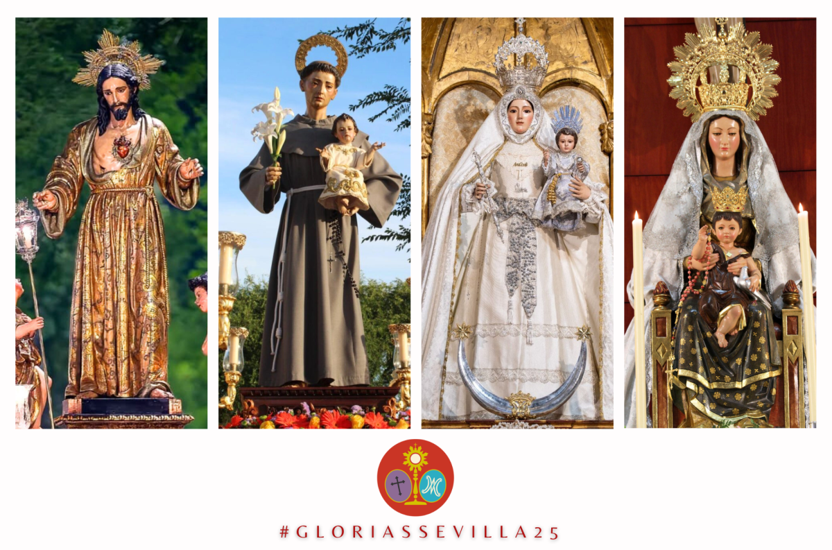 SEVILLA RETOMA LAS PROCESIONES ESTE FIN DE SEMANA CON CUATRO HERMANDADES DE GLORIA