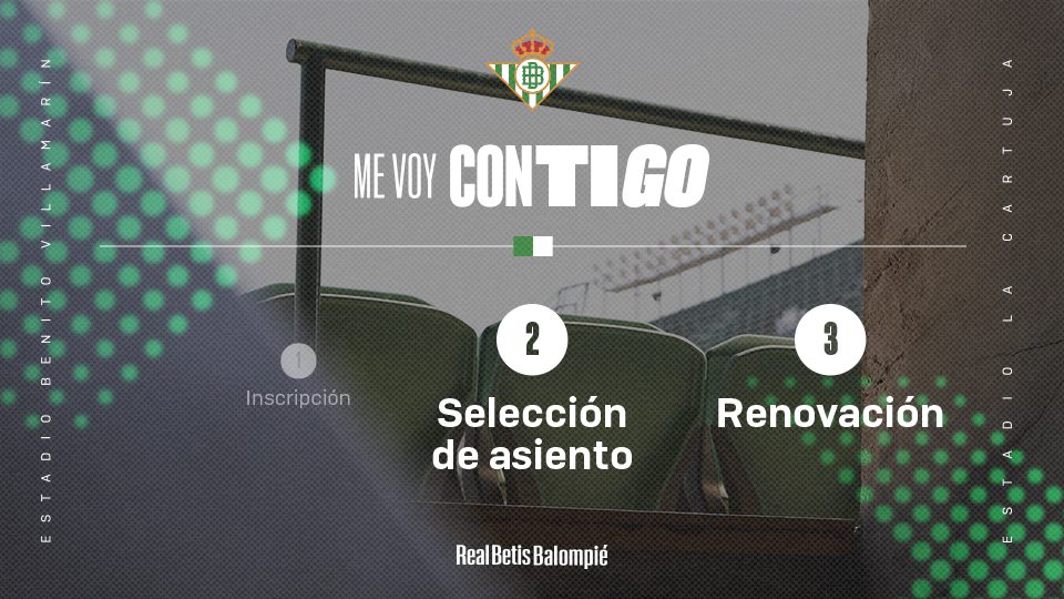El Real Betis arranca el proceso de selección de asientos en La Cartuja