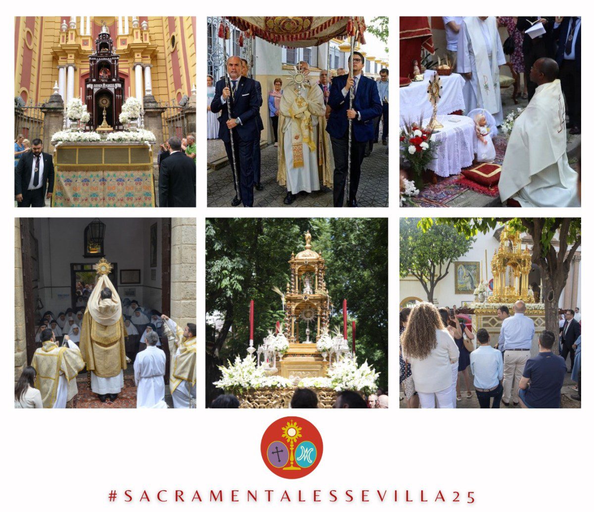 SEIS PROCESIONES EUCARÍSTICAS SALDRÁN EL DOMINGO 15 DE JUNIO