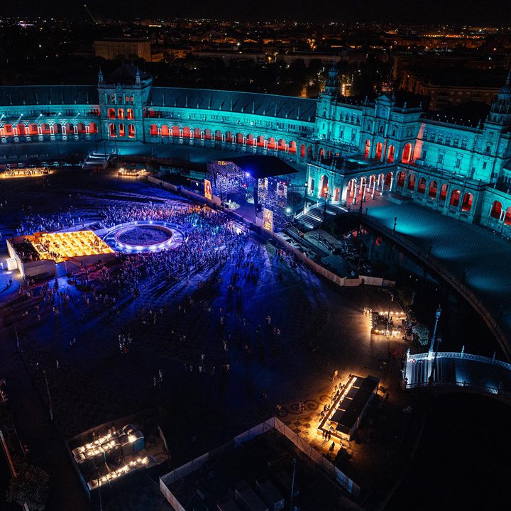 La Plaza de España se transforma en un escenario vivo el próximo 18 de junio gracias a Icónica Santalucía Sevilla Fest