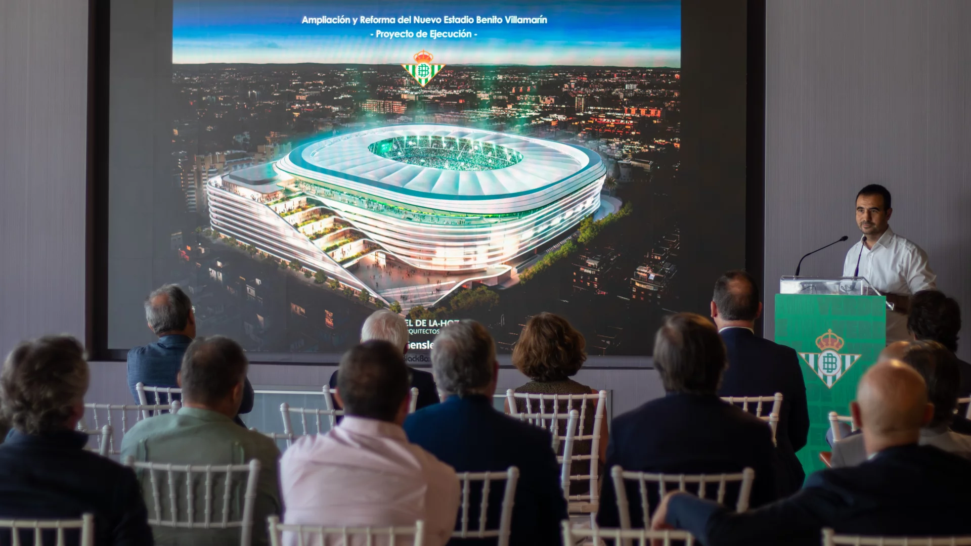 El Real Betis presenta el proyecto de ejecución del nuevo Estadio a nueve empresas constructoras