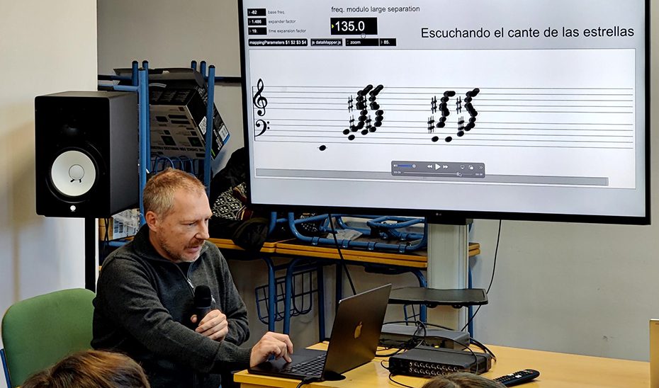 Un proyecto de ciencia ciudadana ‘traduce’ la luz de las estrellas al ritmo del flamenco