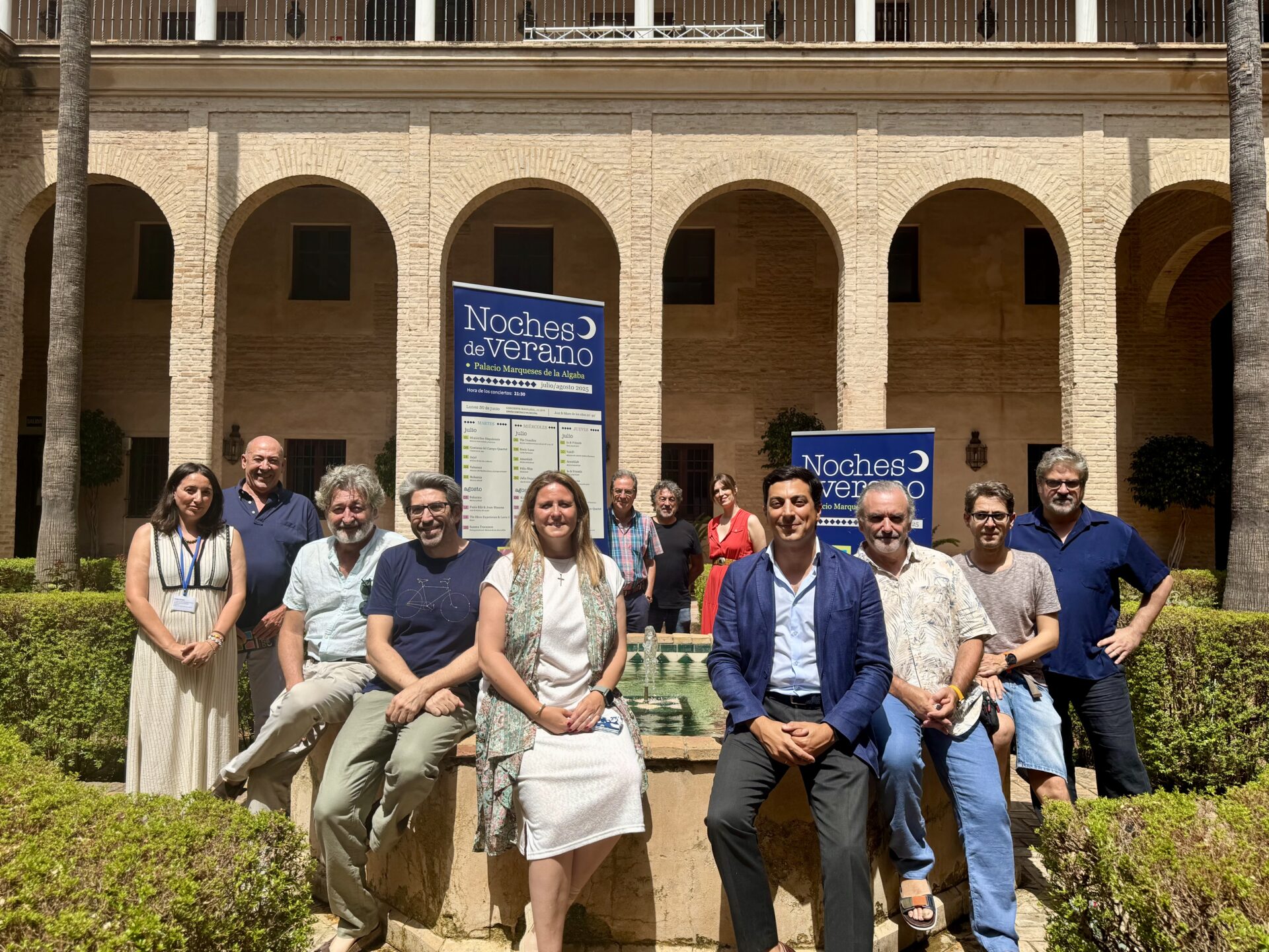 El Ayuntamiento presenta la X edición del ciclo ‘Noches de Verano en el Palacio Marqueses de La Algaba’