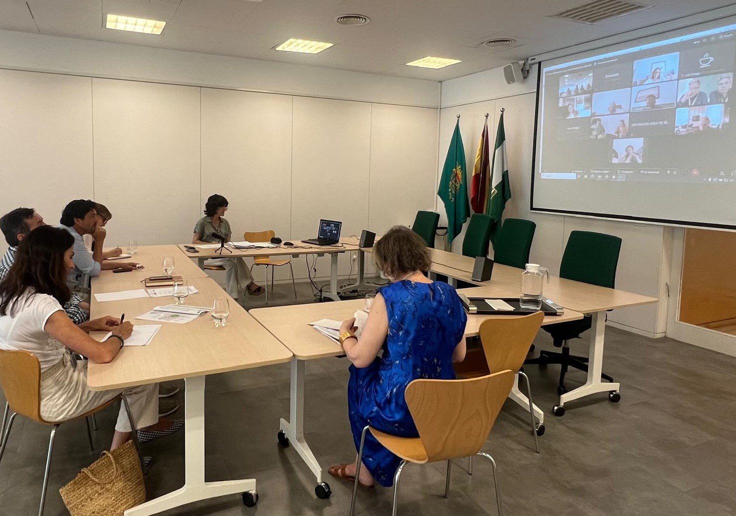 La Diputación de Sevilla en la recién constituida Mesa de Impulso del Oleoturismo en la provincia