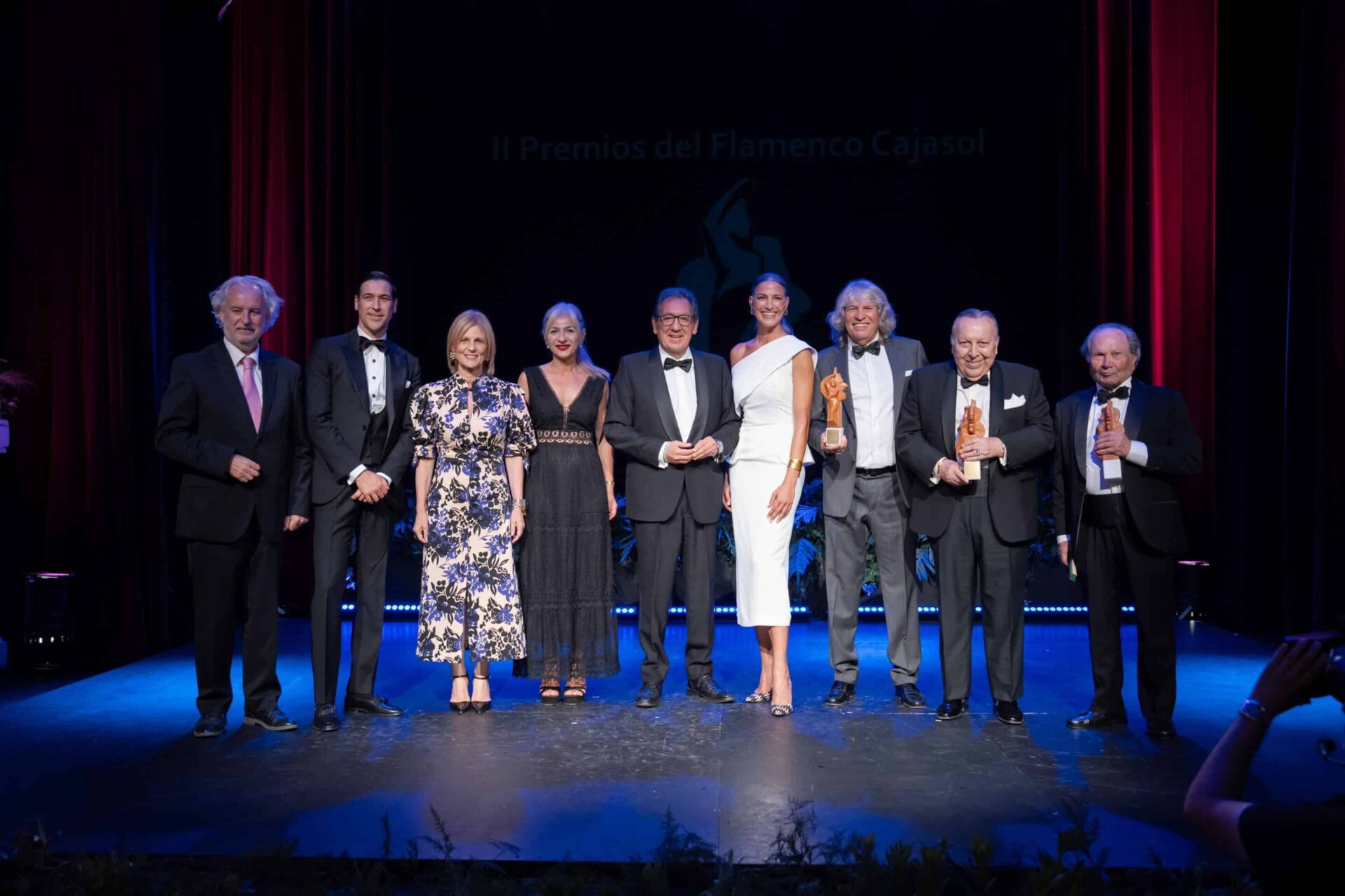 Cepero, Marín y Mercé: tres vidas entregadas al flamenco brillan en los II Premios del Flamenco Cajasol