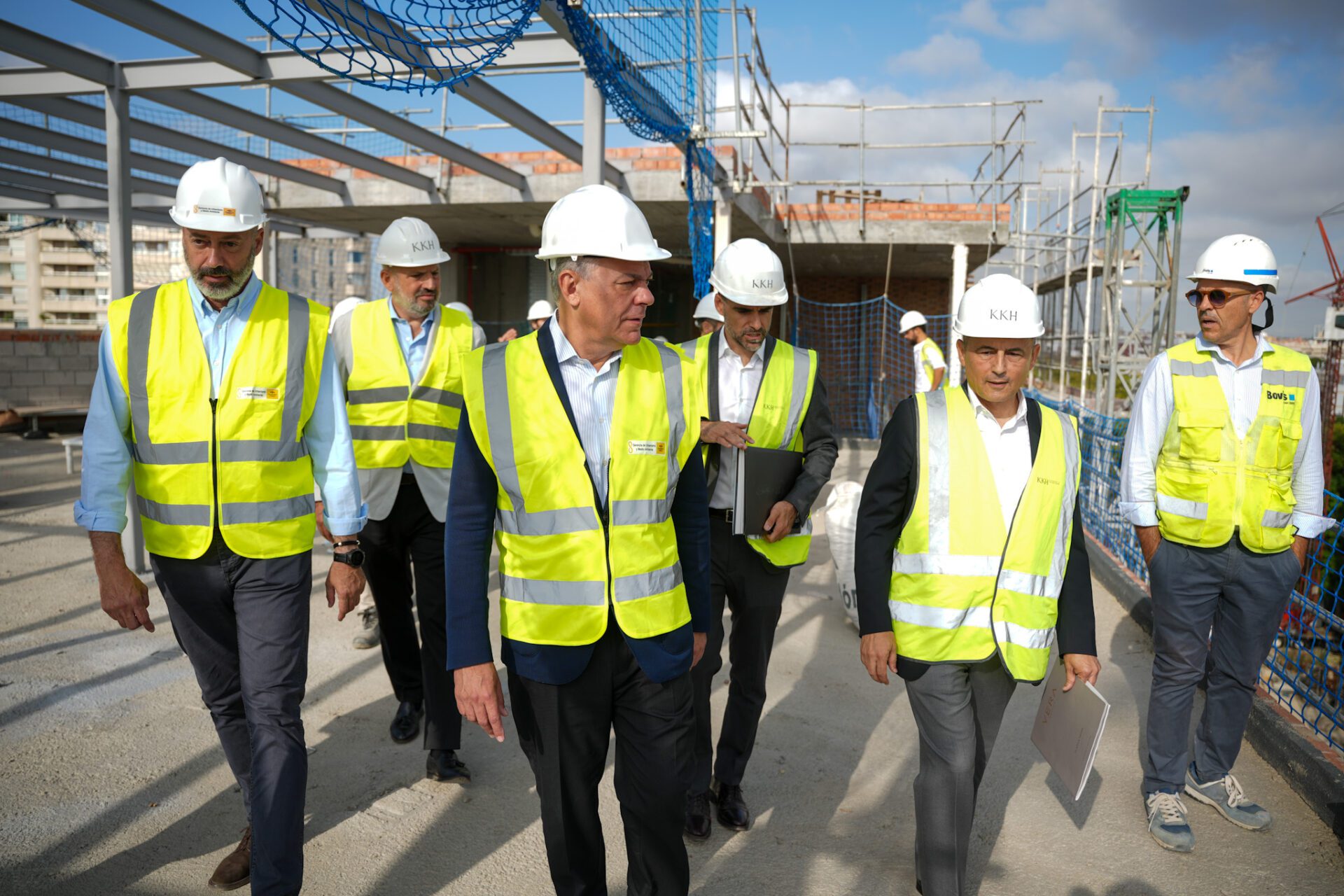 El alcalde Sanz visita las obras en Altadis que avanzan a buen ritmo teniendo prevista su finalización en diciembre de 2026