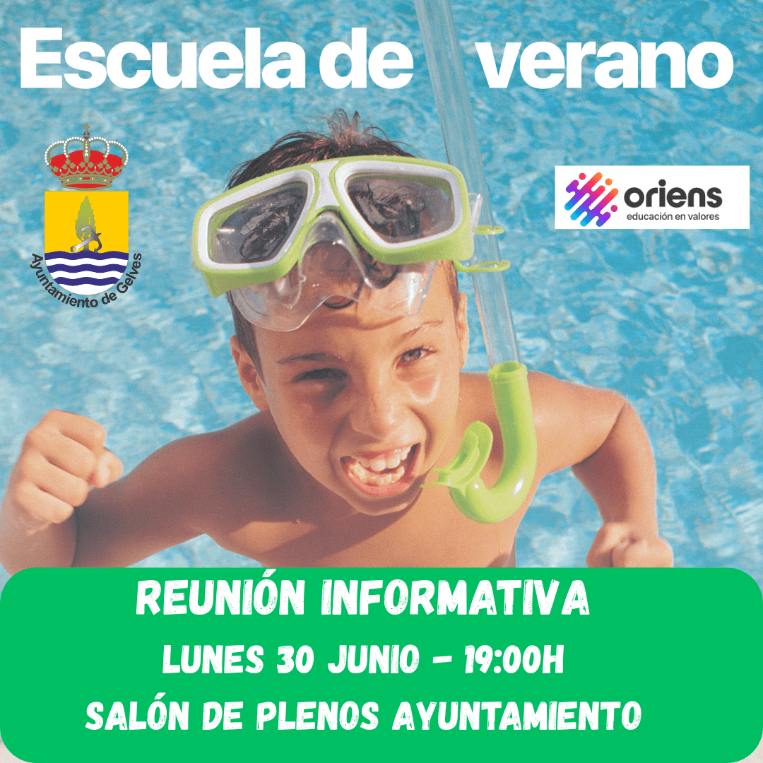 Reunión informativa inicial sobre la Escuela de Verano Municipal 2025