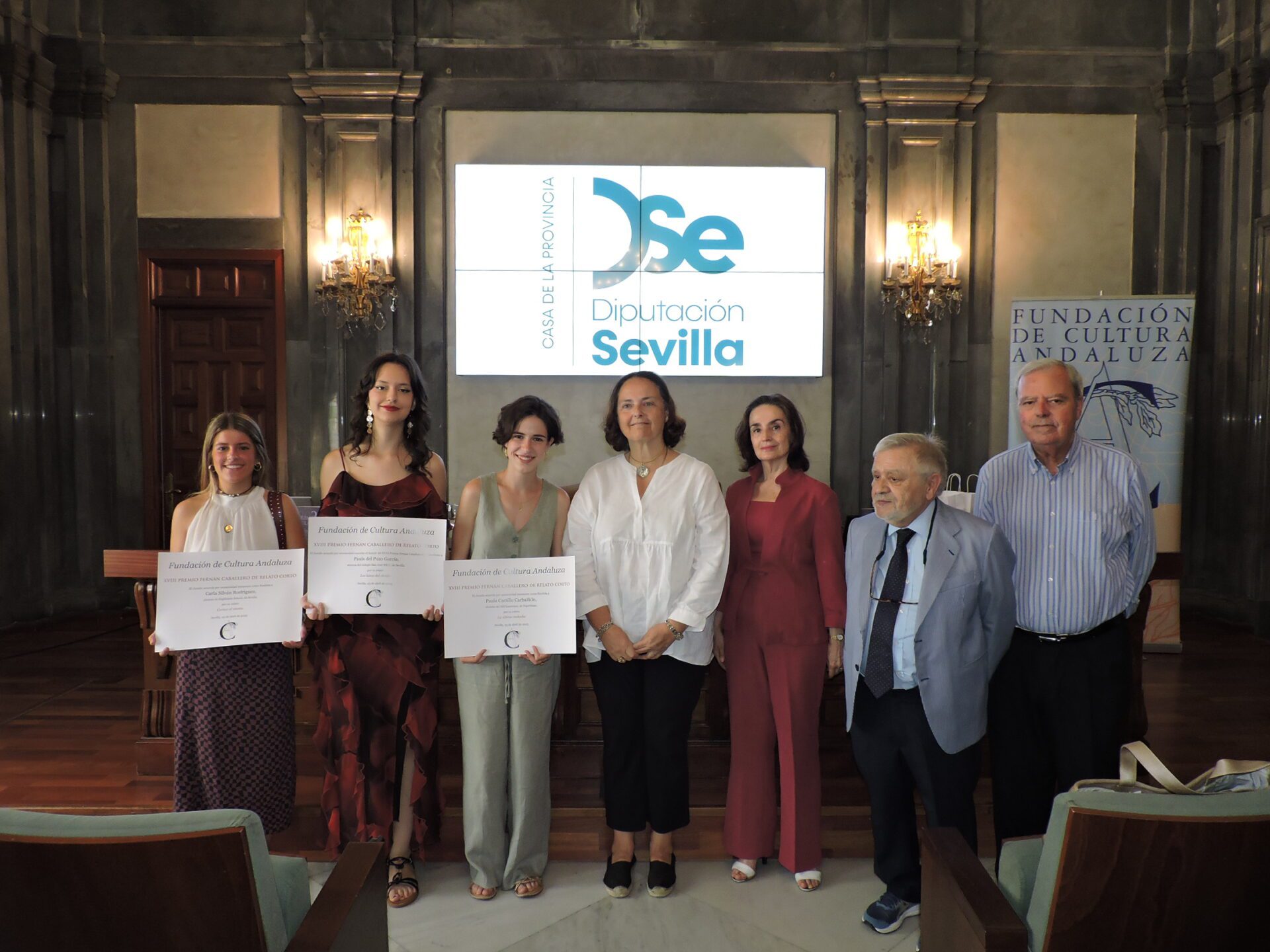 “La pizarra coja”, de Mar Rodríguez-Guerra Bornay, recibe el XVIII Premio Fernán Caballero de Relato Corto en la Casa de la Provincia de la Diputación