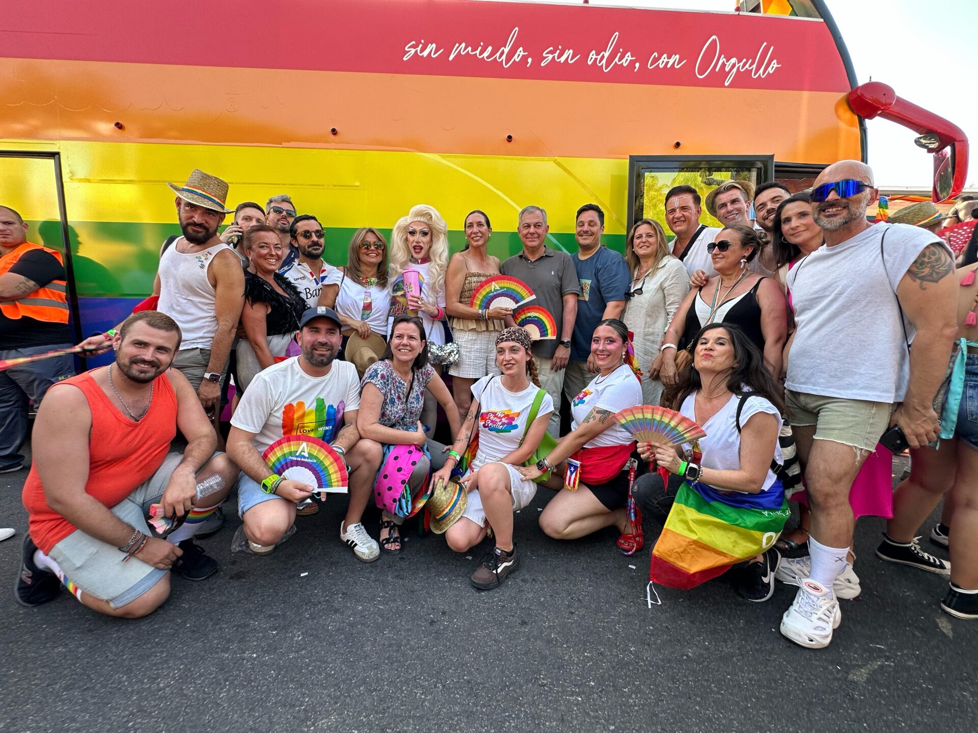 Sevilla se viste de arcoíris conla Marcha del Orgullo