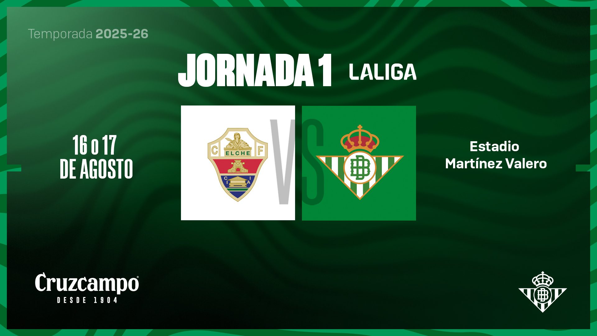 El Elche CF, rival del Real Betis en la primera jornada de LaLiga 2025/26