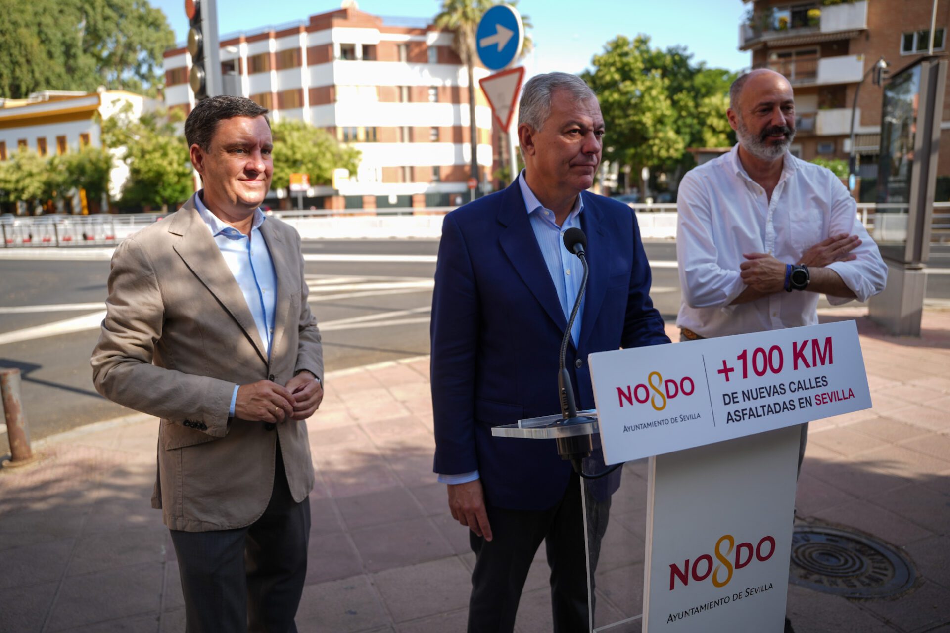 Él Gobierno de Sanz asfalta más de 100 kilómetros de calles en los últimos dos años y anuncia nuevas inversiones en el pavimento de todos los barrios