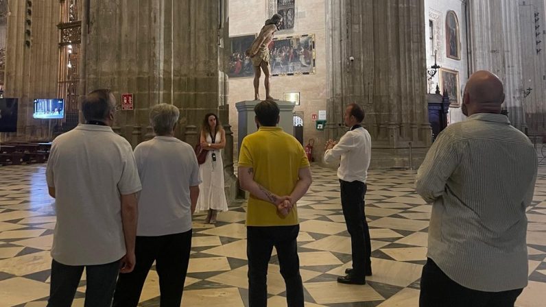 Privados de libertad de Sevilla II participaron en la Octava del Corpus en la Catedral