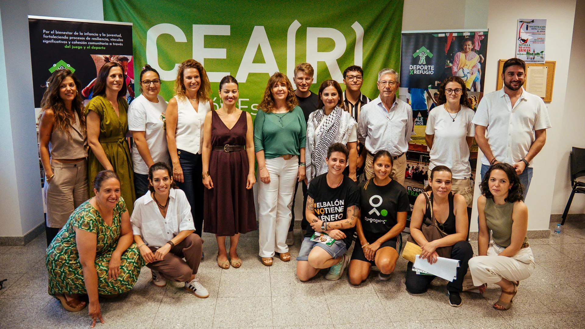 La ministra de Juventud e Infancia Sira Rego visita en Sevilla el proyecto “Deporte por Refugio”, ejemplo de alianza transformadora por la infancia vulnerable