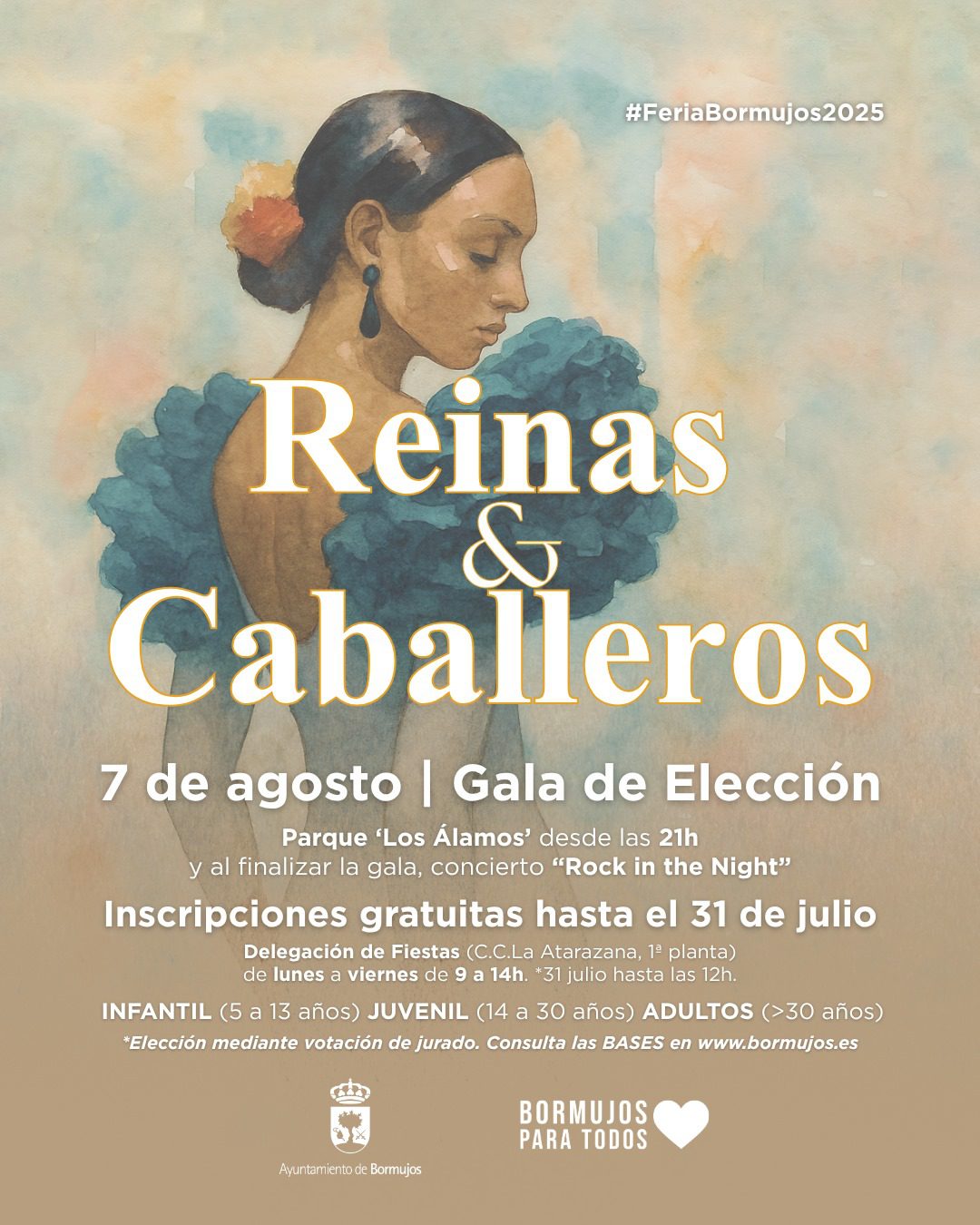 ¿QUIERES CONVERTIRTE EN REINA O CABALLERO DE LA FERIA 2025?