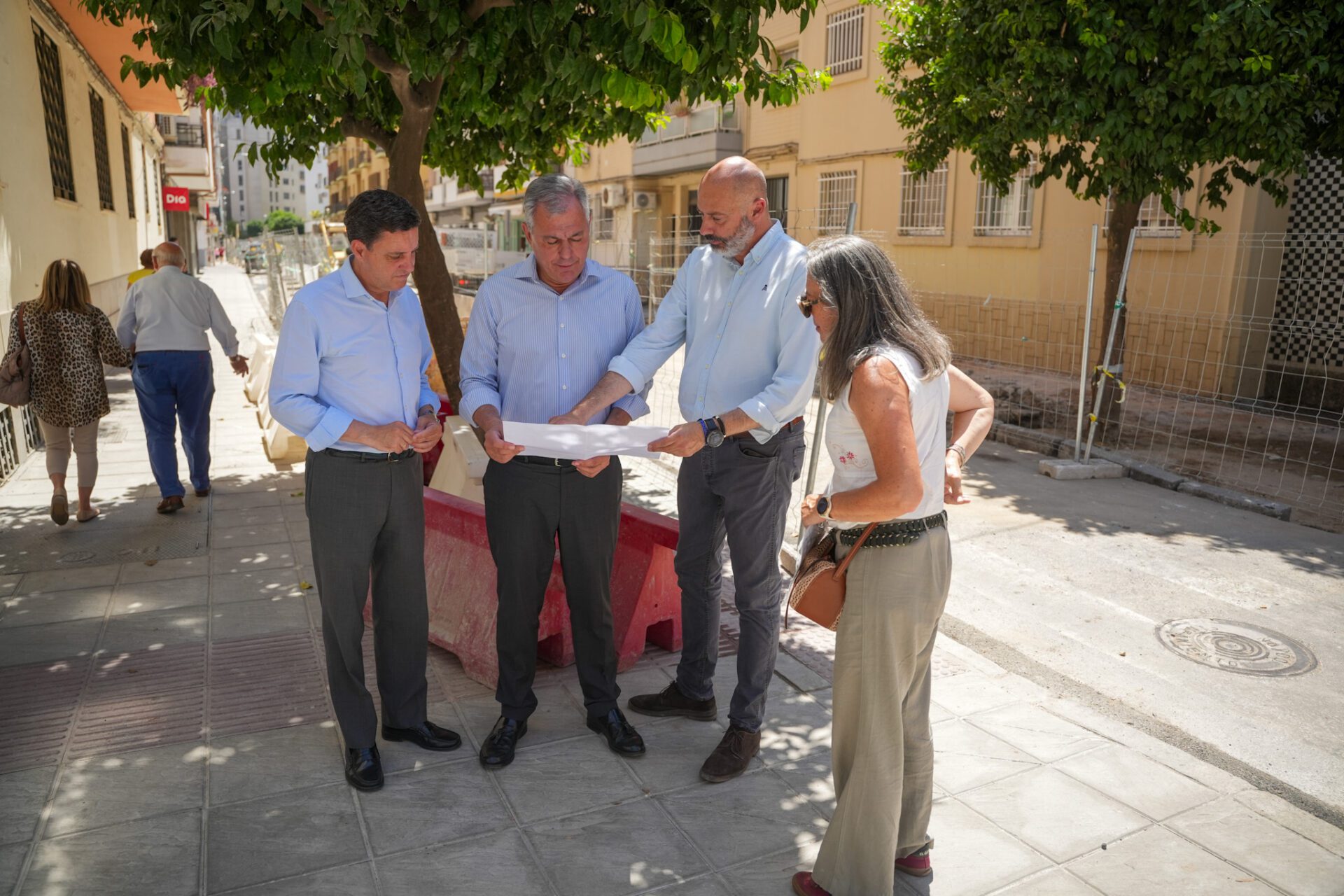 El gobierno de Sanz acomete obras de reurbanización en varias calles de Los Remedios con una inversión de 320.000 euros