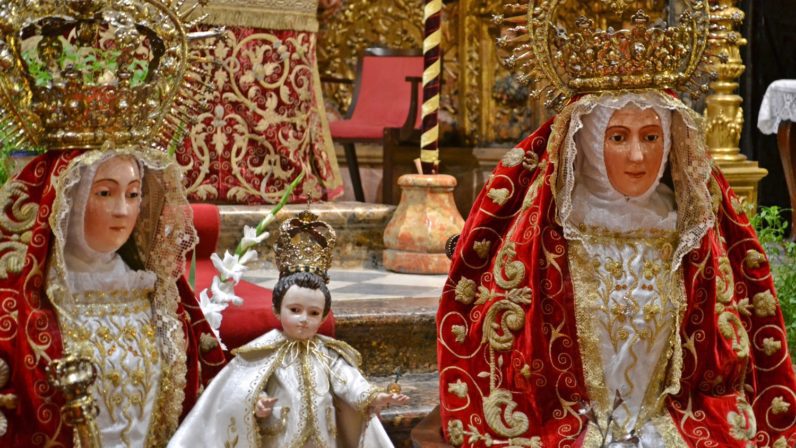 Cultos en Triana en honor a Santa Ana