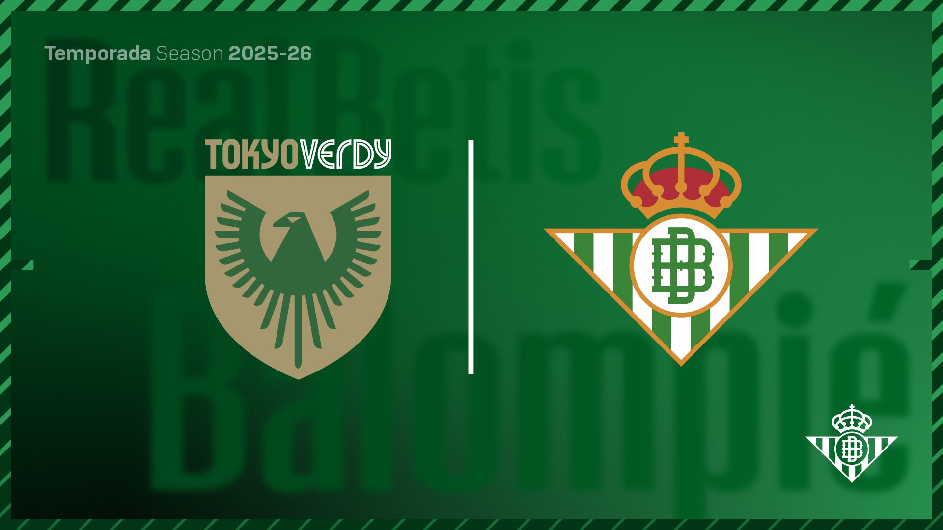 El Real Betis prolonga su acuerdo de colaboración con el Tokyo Verdy hasta 2027