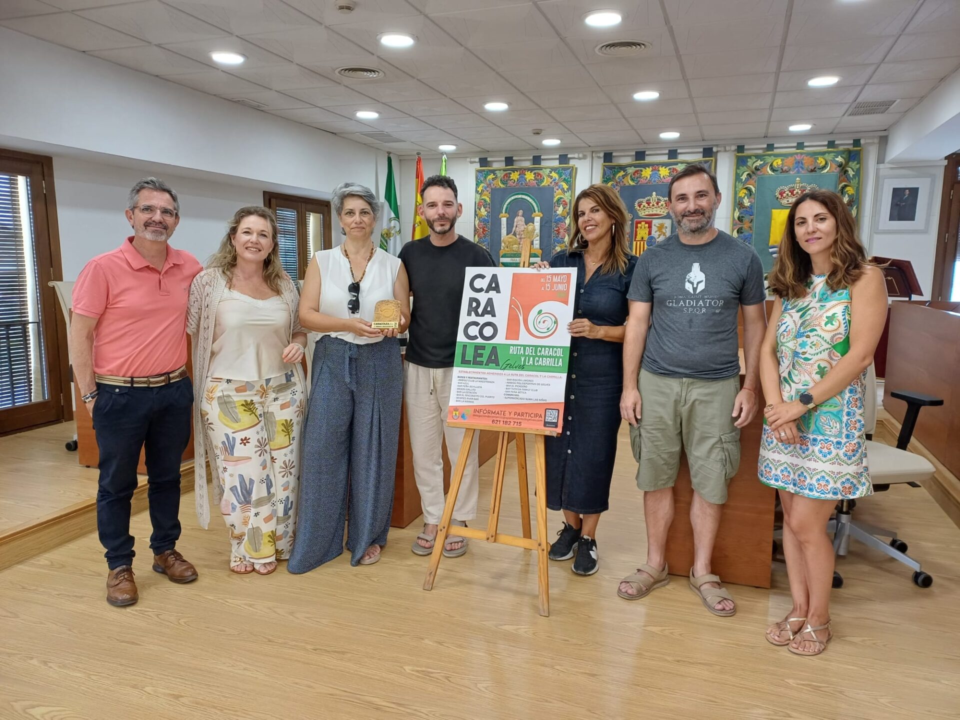 Gelves reconoce a los ganadores de la IV Ruta del Caracol y la Cabrilla